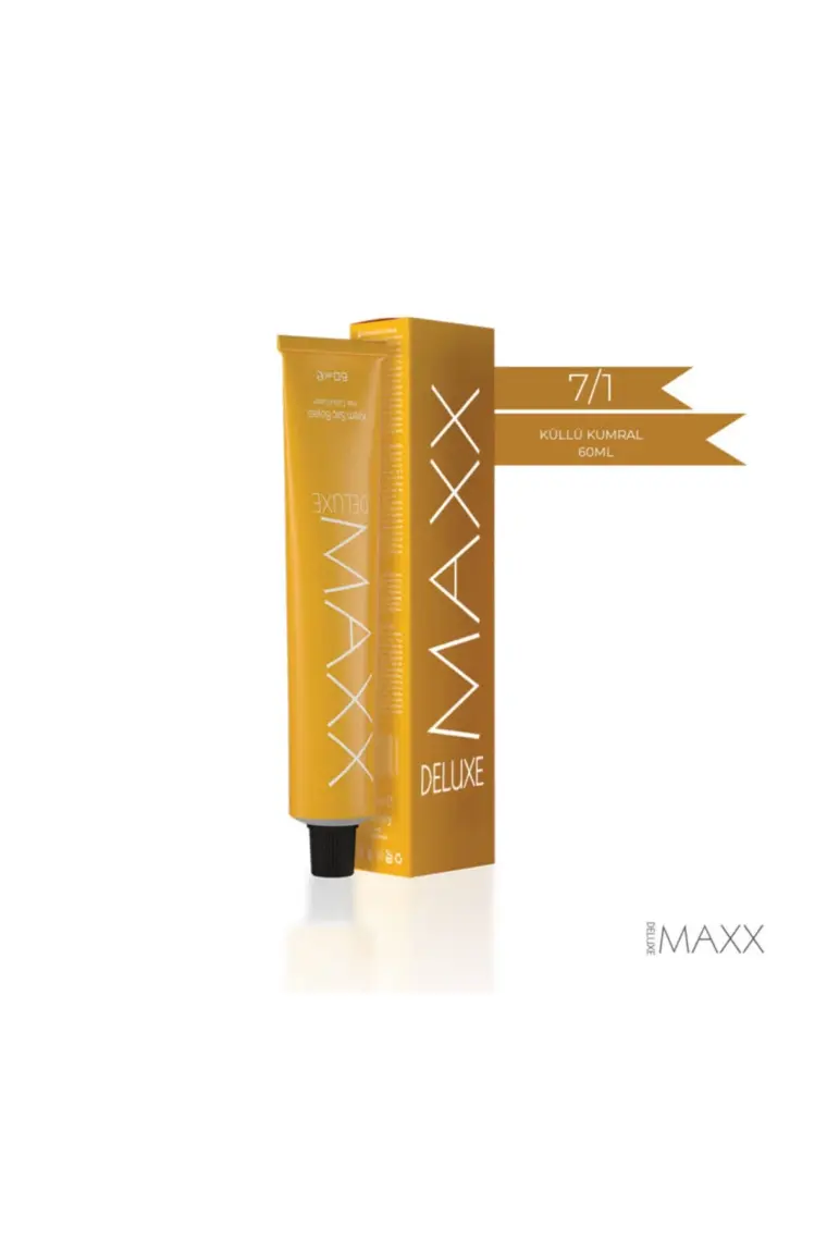 Maxx Deluxe Tüp Boya 7.9 Yoğun Karamel 60 ml