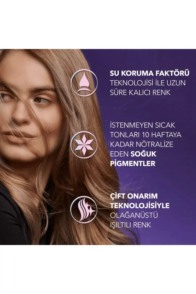 Wella Koleston Supreme Kit 8/1 Açık Küllü Kumral