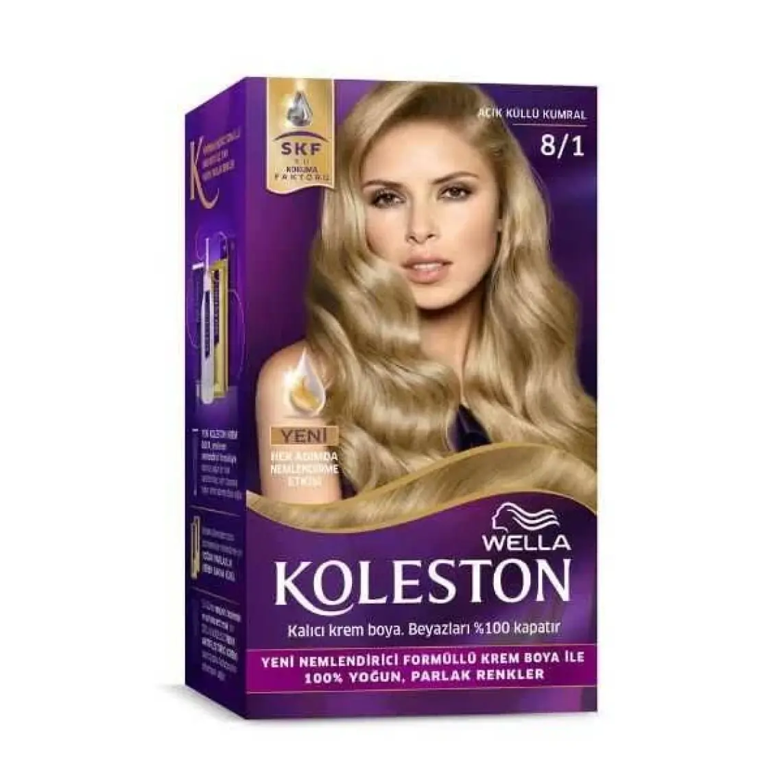 Wella Koleston Supreme Kit 8/1 Açık Küllü Kumral