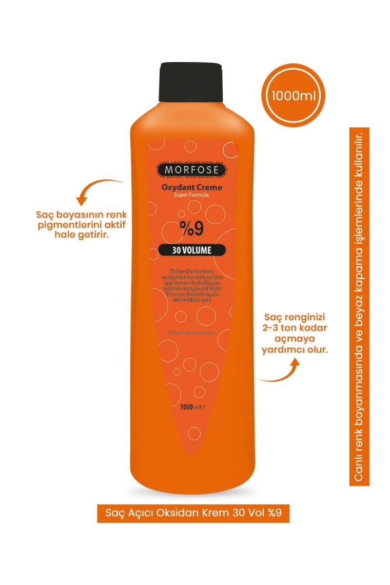 Mavi Toz Saç Açıcı Oryal 1000 Gr Ve 30 Volume Oksidan 1000 Ml