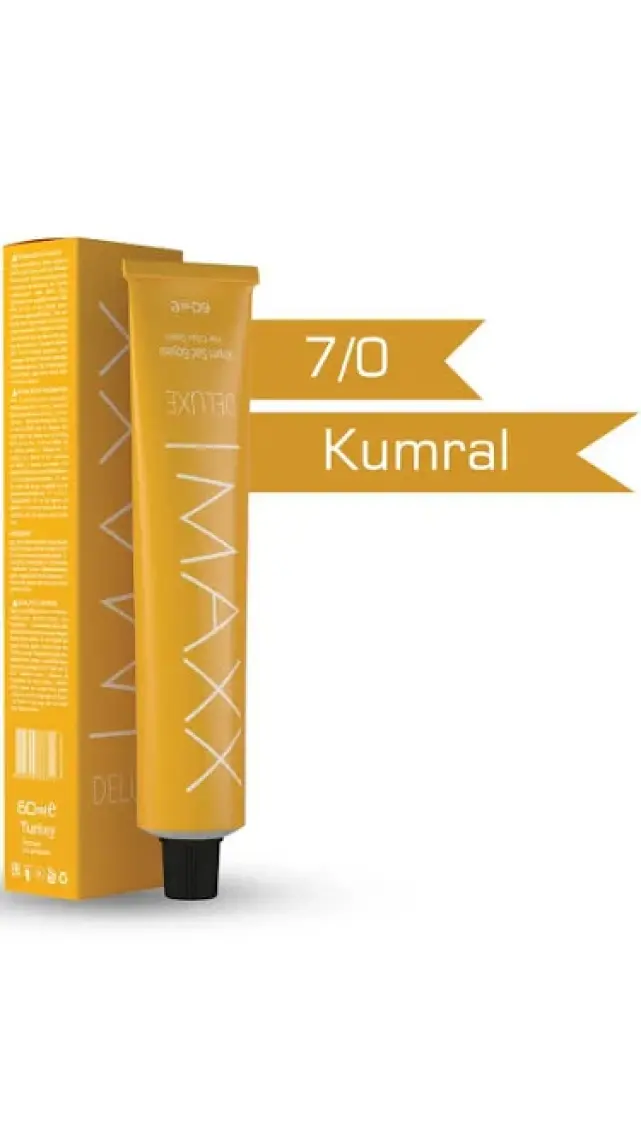 Maxx Deluxe Tüp Boya 7.0 Kumral 60 ml