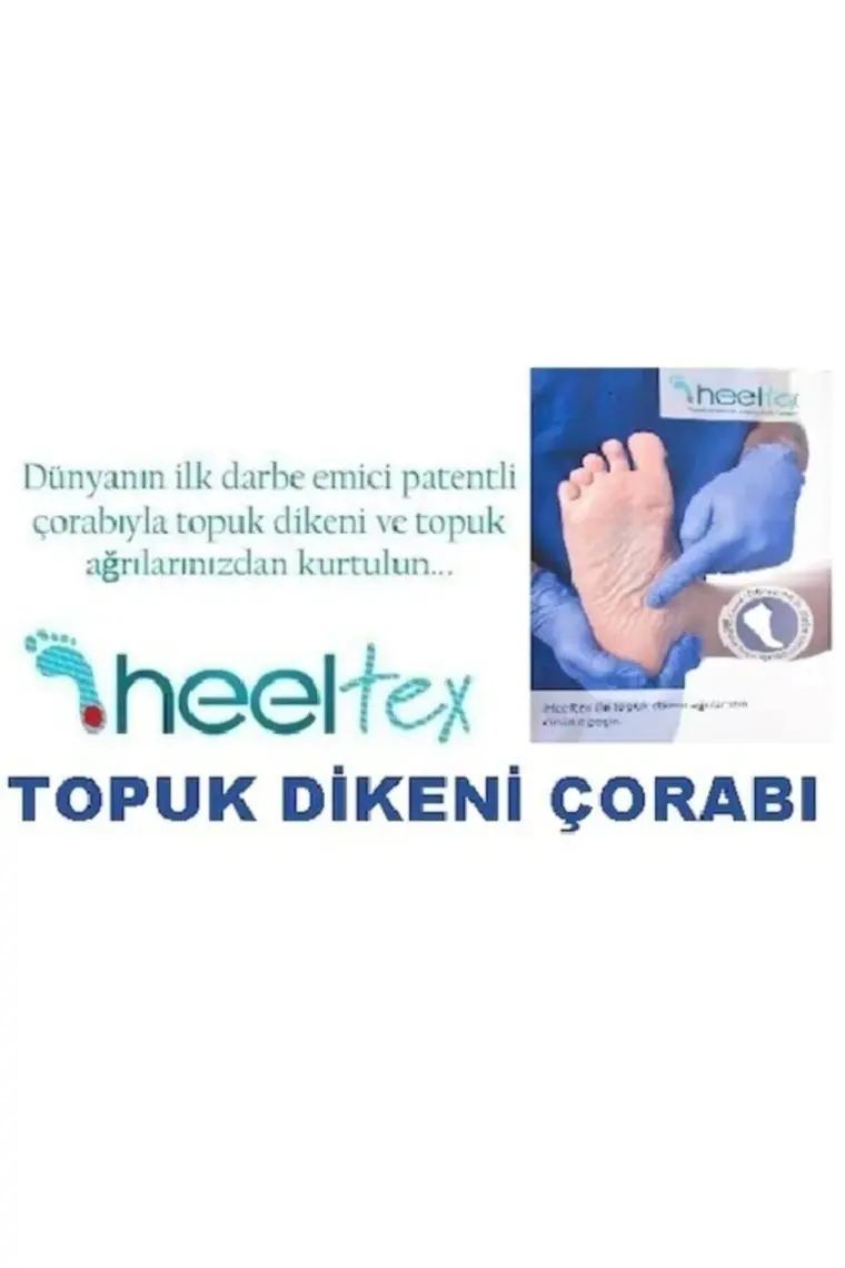 Heeltex Topuk Dikeni Çorabı