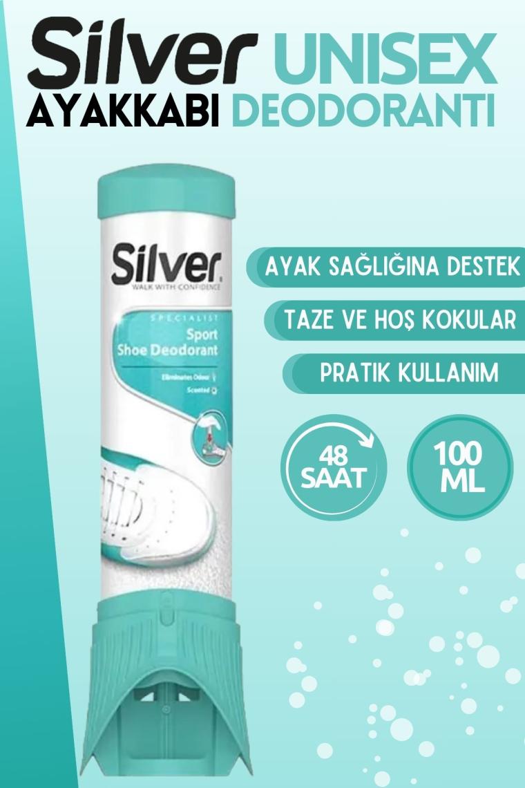 Ayakkabı Deodorantı Koku Giderici Önleyici Sprey 100ml X2 Adet