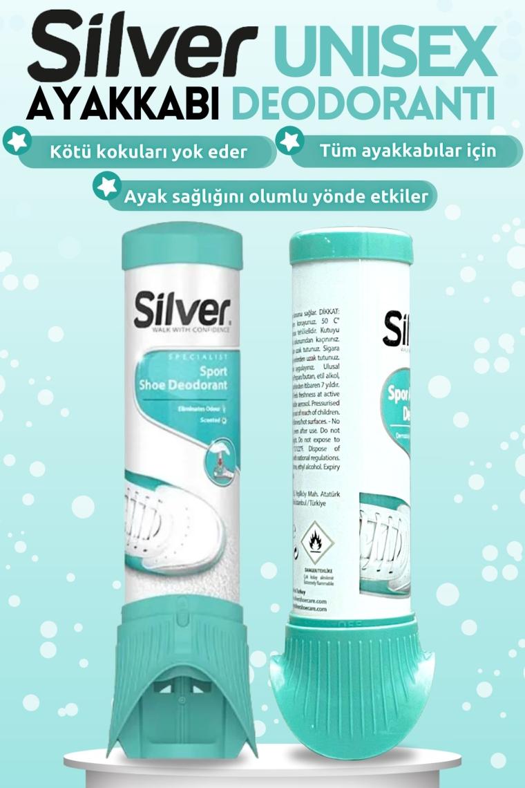 Ayakkabı Deodorantı Koku Giderici Önleyici Sprey 100ml X2 Adet