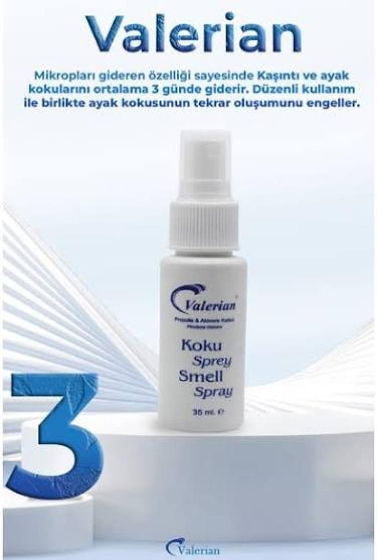 Valerian Ayak ve Cilt Bakımı Spreyi