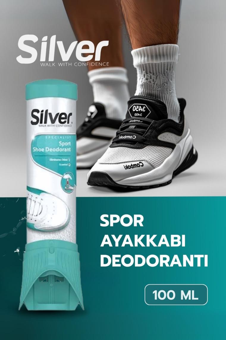 Silver Ayakkabı Deodorantı Koku Giderici Önleyici Sprey Fresh Up 100ML