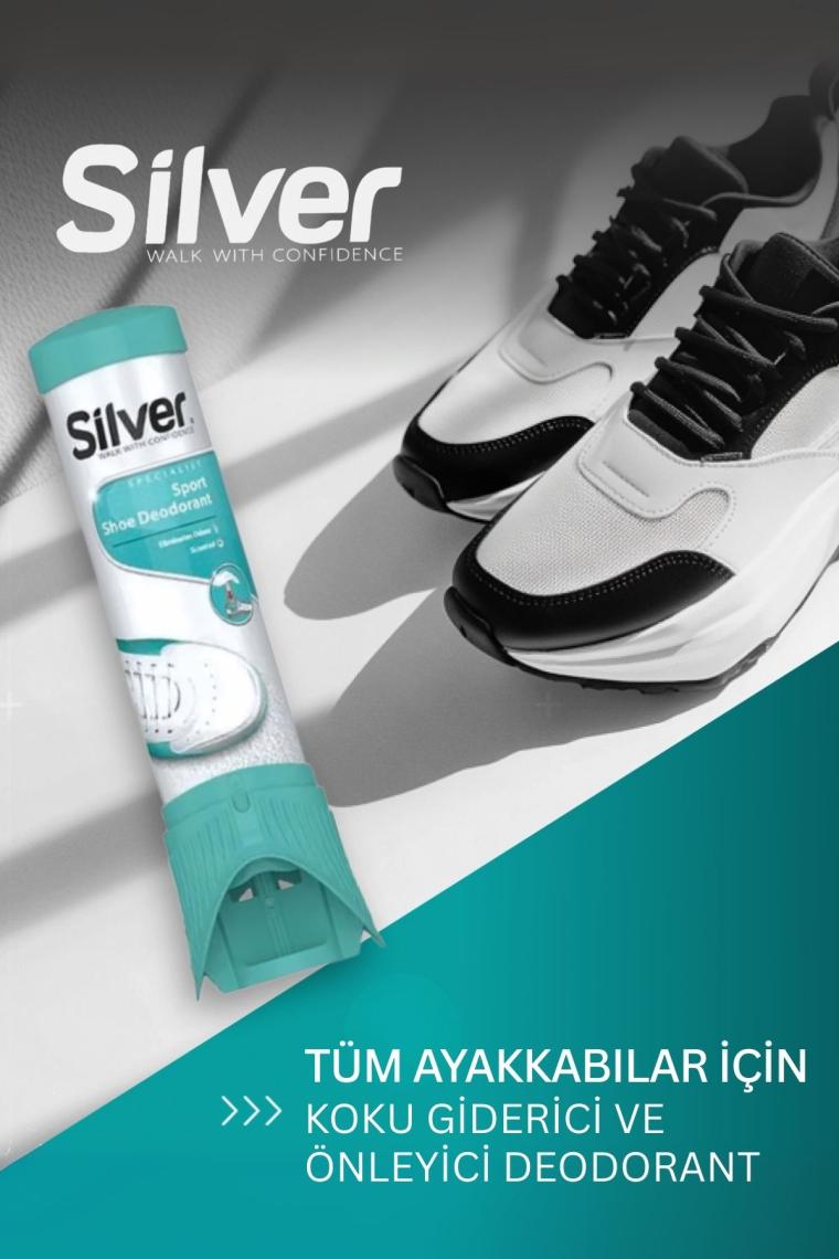 Silver Ayakkabı Deodorantı Koku Giderici Önleyici Sprey Fresh Up 100ML