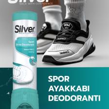 Silver Ayakkabı Deodorantı Koku Giderici Önleyici Sprey Fresh Up 100ML