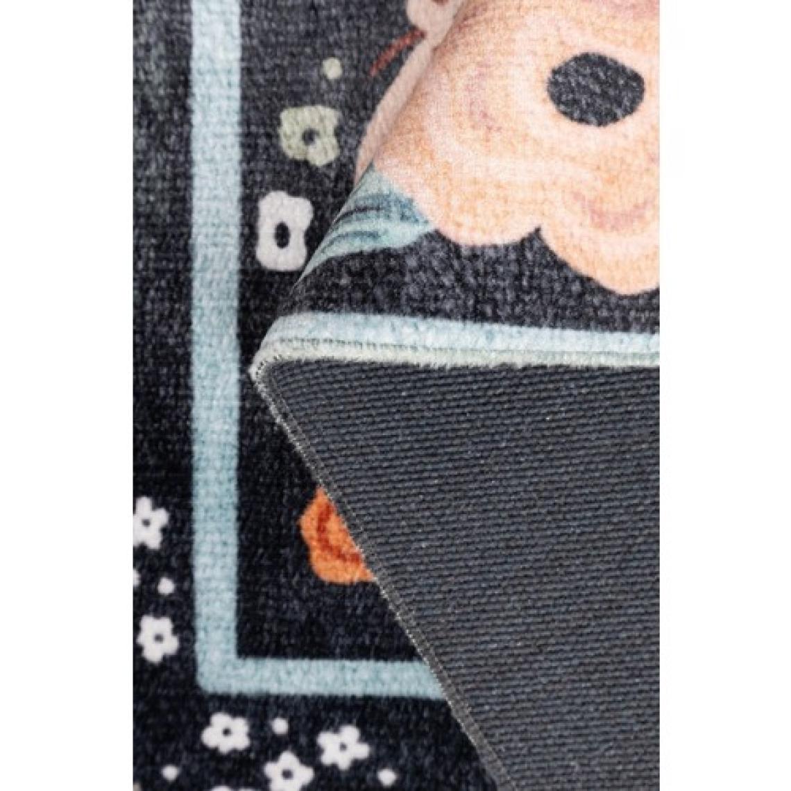 Artloop Fuga Yumuşak Dokulu Çok Renkli Çiçek Desenli Halı Ka 19