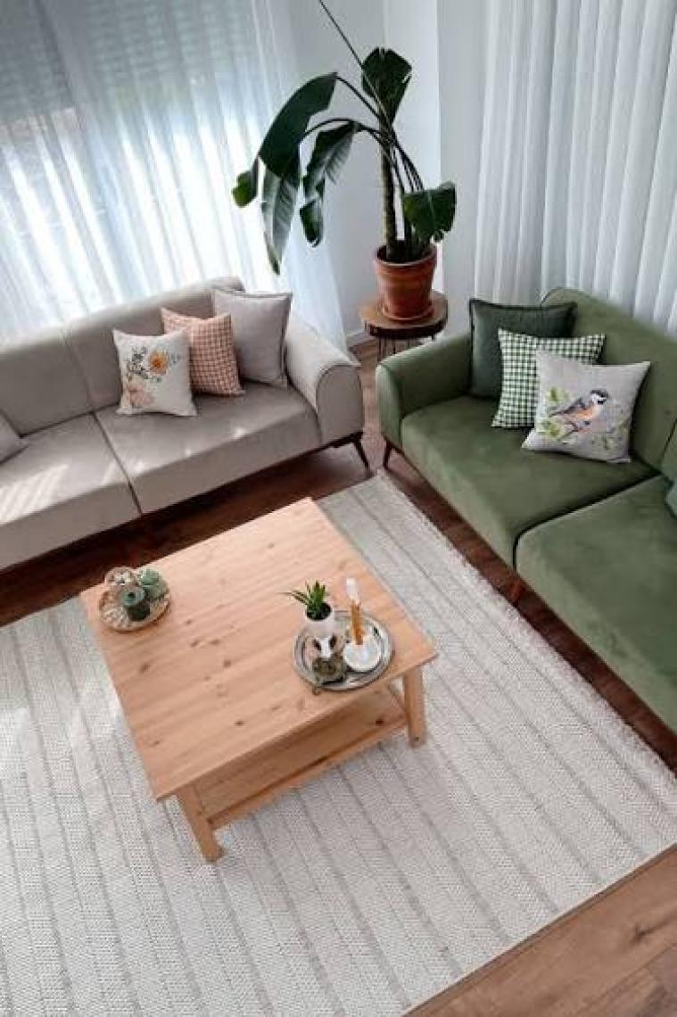 Apex Gala 2211 Ekru Makine Halısı