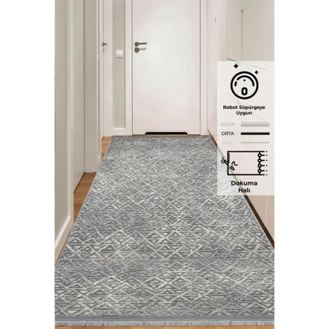 Konfor Modern Dokuma Notta 1108 Yolluk Halı120x450