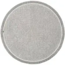 Cool Halı Vera 1456 Gri  Halı Kilim Yumuşak Dokulu Salon Halısı Mutfak Antre Yuvarlak Dokuma Makine Halısı