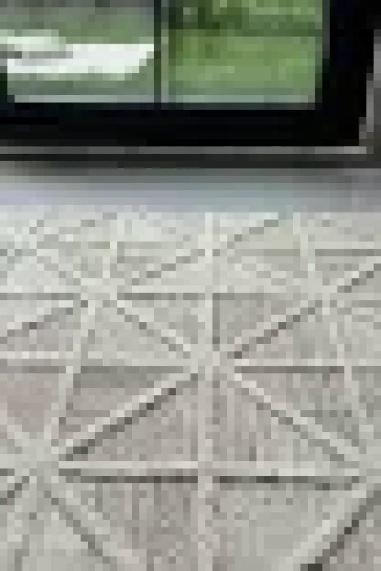 Cool Halı Sakura 2201 Krem Hav Toz Vermez Etnik Desenli Modern Bukleli Salon Halısı