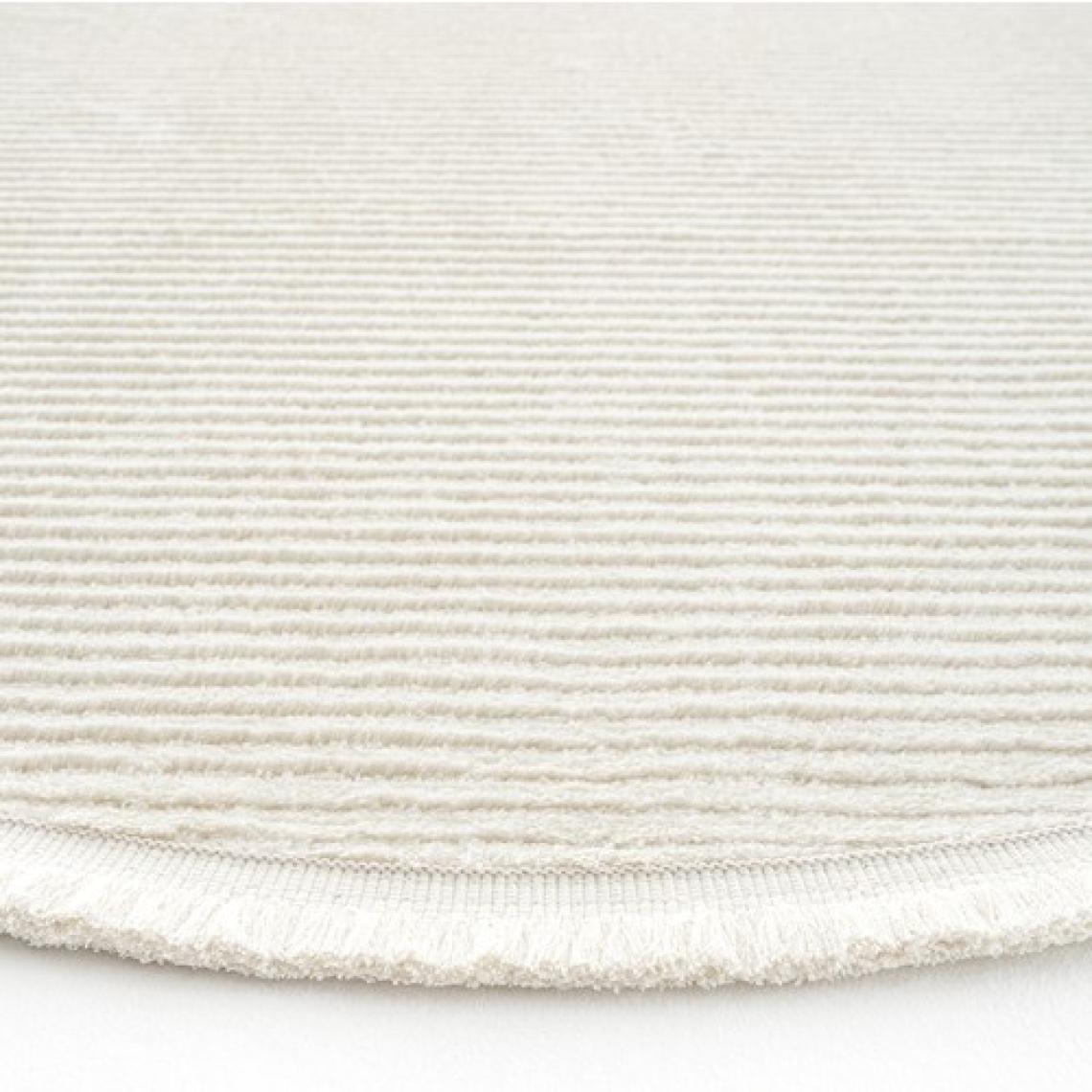 Cool Halı Vetrina 3601 Krem Yumuşak Halı Kilim Salon Mutfak Koridor Kesme Yolluk Yuvarlak Makine Halısı