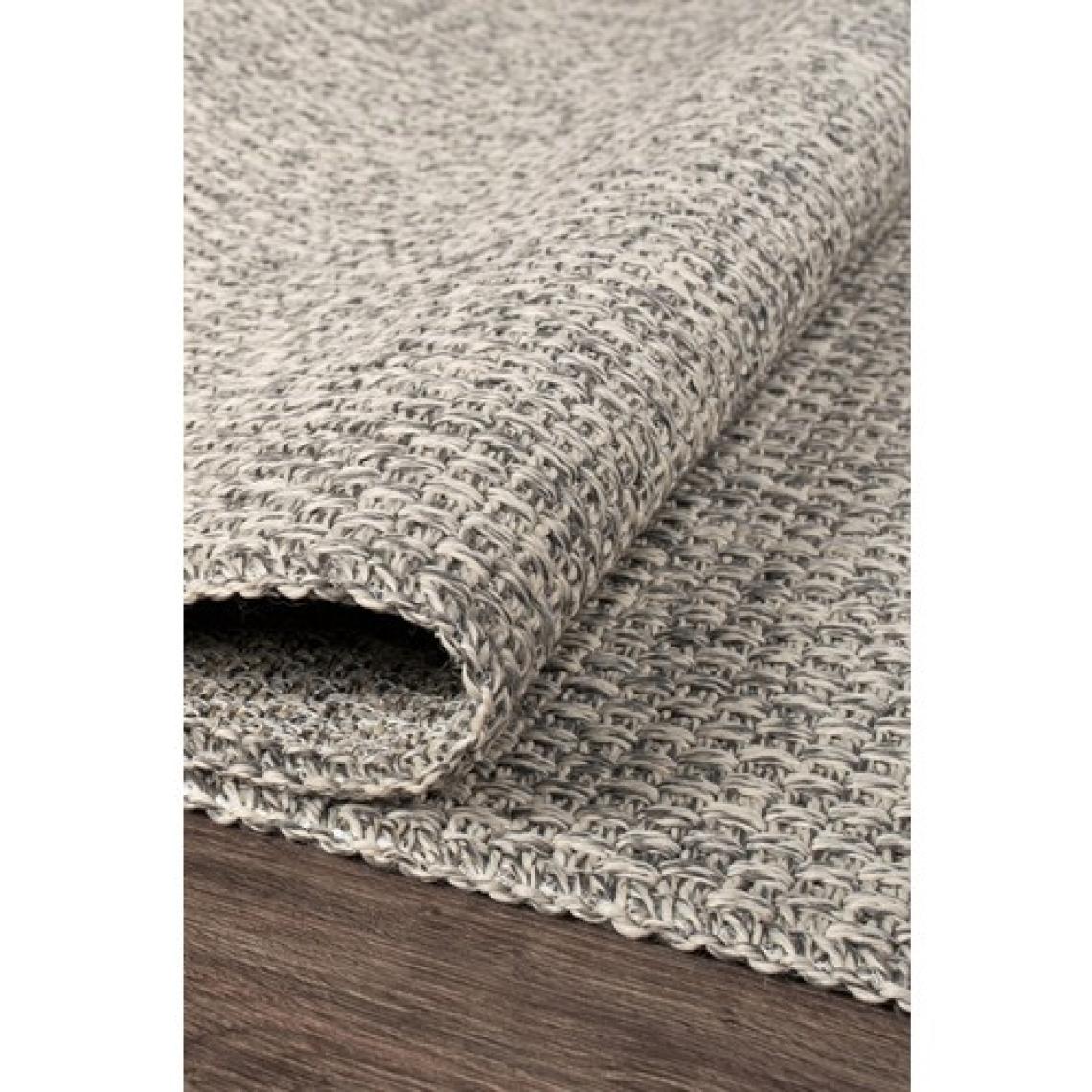 Modern Jüt Yolluk Halı Rusticana 3103 Naturel Örme Kilim100x250