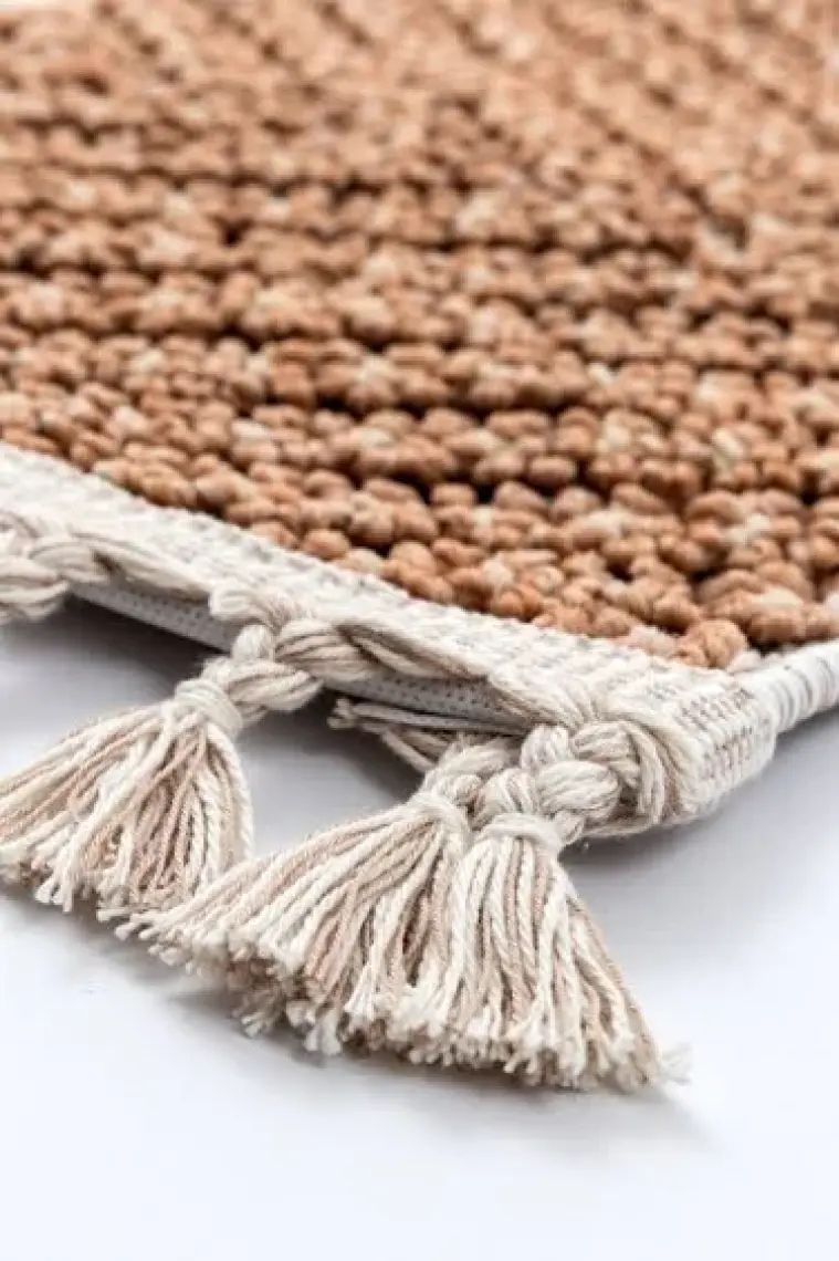 Cool Halı Bress 1406 Sarı Mavi Halı İskandinav Halı Kesme Yolluk Salon Halı Koridor Halısı Oturma Odası Halısı