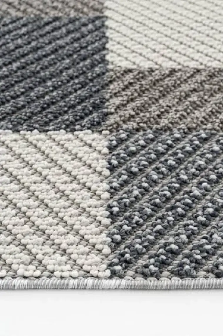 Cool Halı Bress 1403 Gri Halı Salon Halısı Kesme Halı Yolluk Koridor Halısı Balkon Halısı Bukle Mutfak Halısı