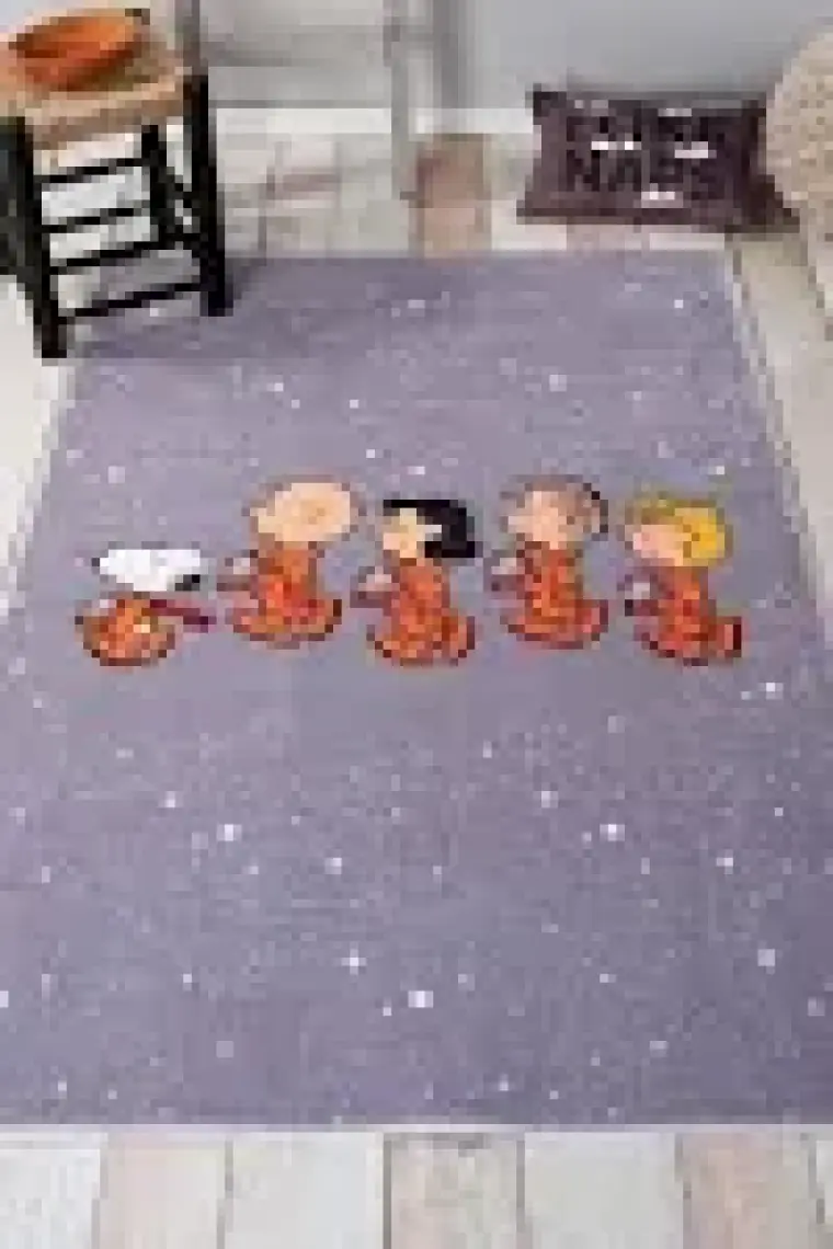Peanuts By Karaca Home Snoopy Space Ekstra Yumuşak Çocuk Halısı 80X150 cm