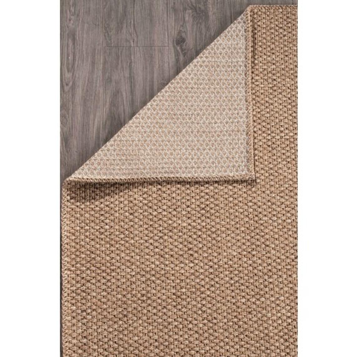 Modern Jüt Yolluk Halı Rusticana 3101 Naturel Örme Kilim160x250