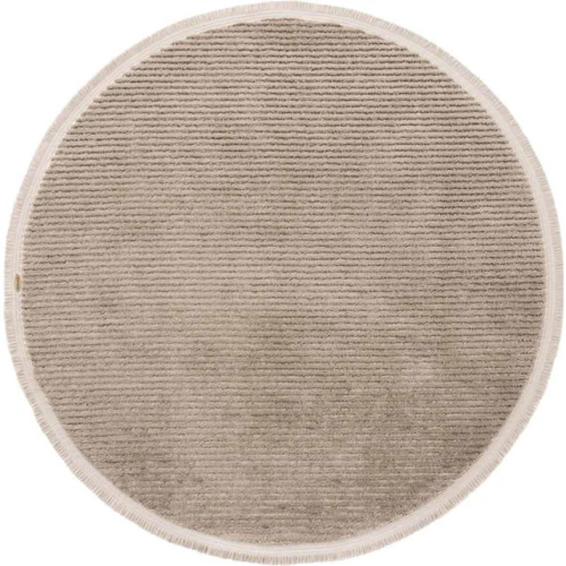 Cool Halı Vetrina 3602 Vizon Yumuşak Halı Kilim Salon Mutfak Koridor Kesme Yolluk Yuvarlak Makine Halısı