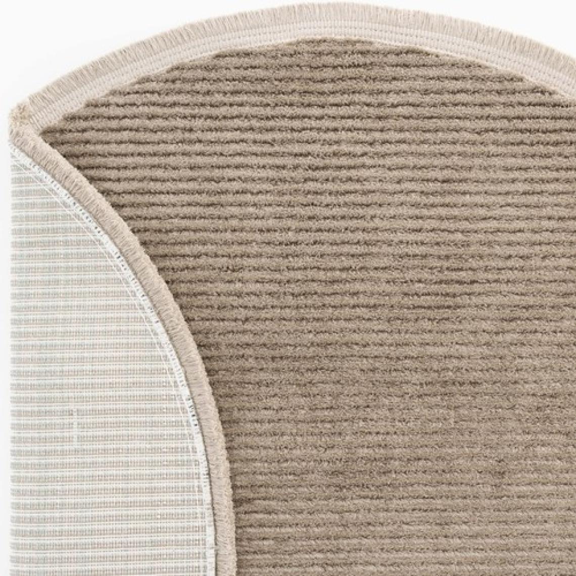 Cool Halı Vetrina 3602 Vizon Yumuşak Halı Kilim Salon Mutfak Koridor Kesme Yolluk Yuvarlak Makine Halısı