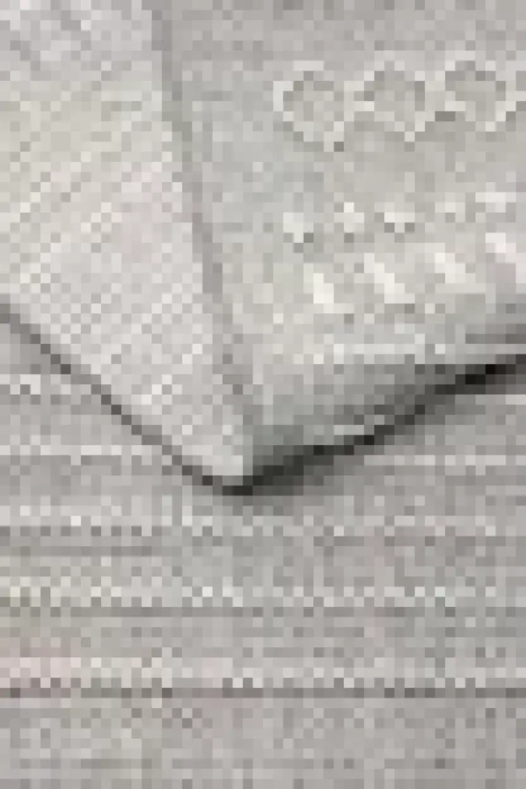 Koza Halı Alba Gri Krem Halı 19237A