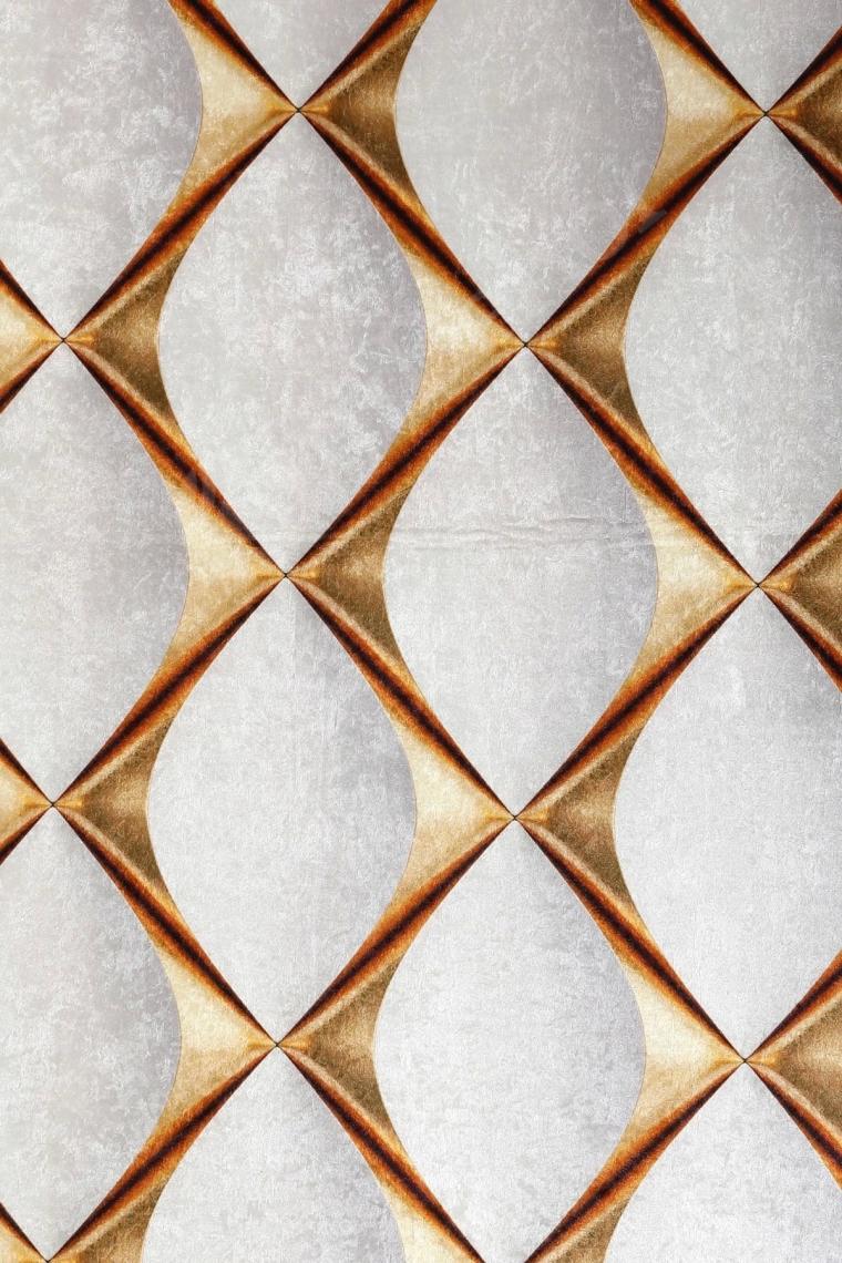 Dijidekor Halı Gold  KY7059 Yıkanabilir Oval Kesme Ince Yolluk Kilim Salon Halısı Modelleri