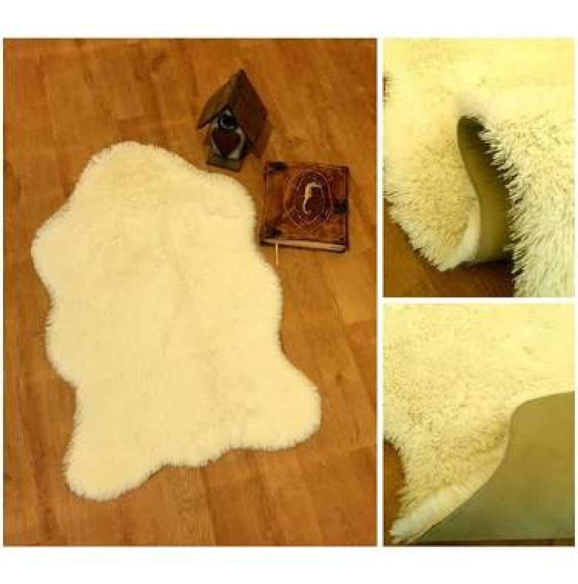 Tappeto Tavşan Tüyü Tek Kafa Post Peluş Yıkanabilir Kaymaz Taban  Camel