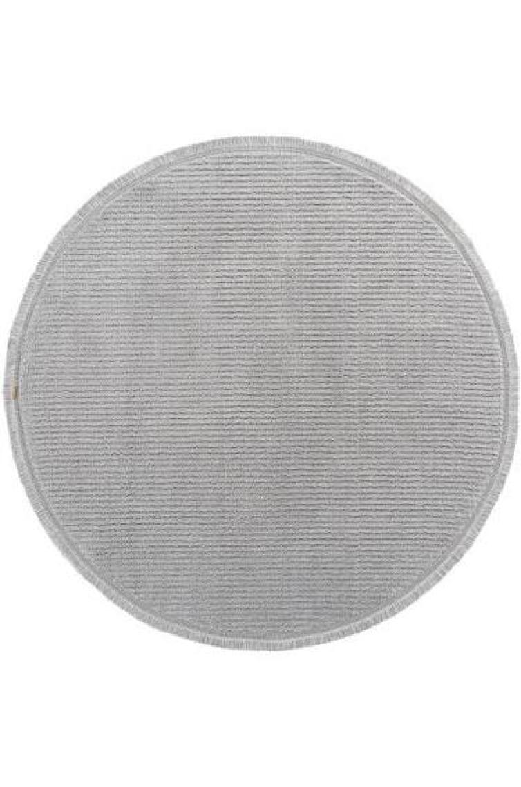 Cool Halı Vetrina 3603 Gri Yumuşak Halı Kilim Salon Mutfak Koridor Kesme Yolluk Yuvarlak Makine Halısı