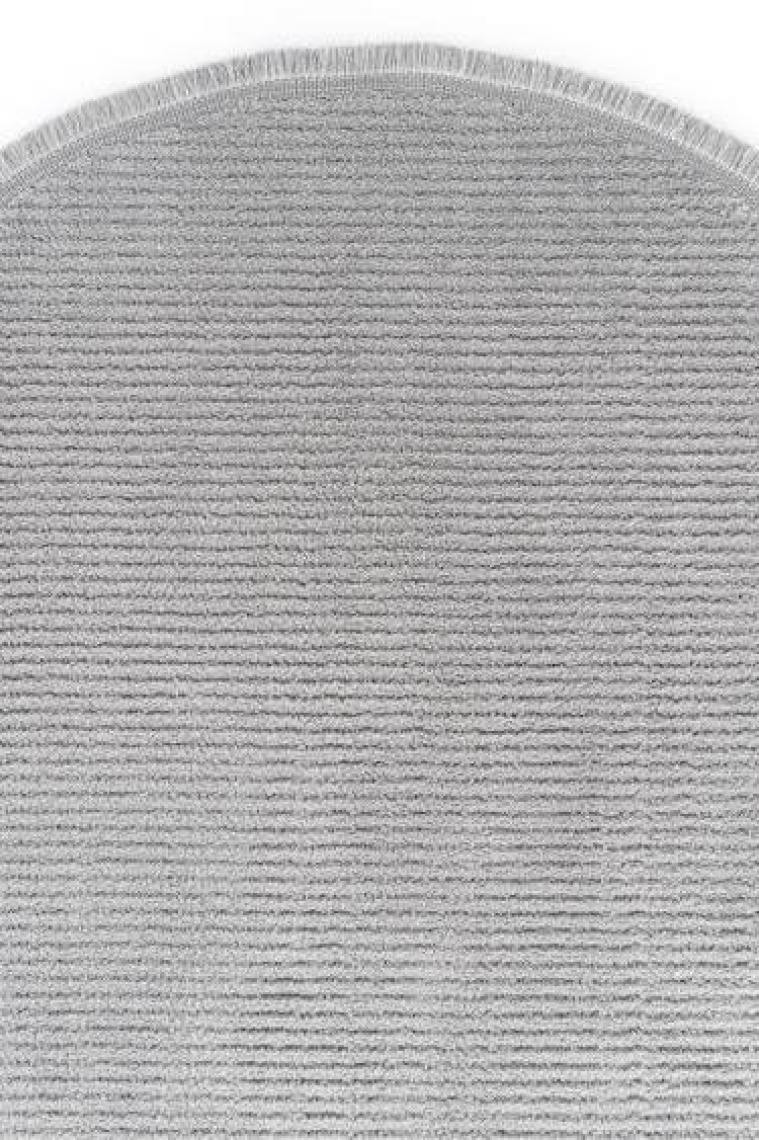 Cool Halı Vetrina 3603 Gri Yumuşak Halı Kilim Salon Mutfak Koridor Kesme Yolluk Yuvarlak Makine Halısı