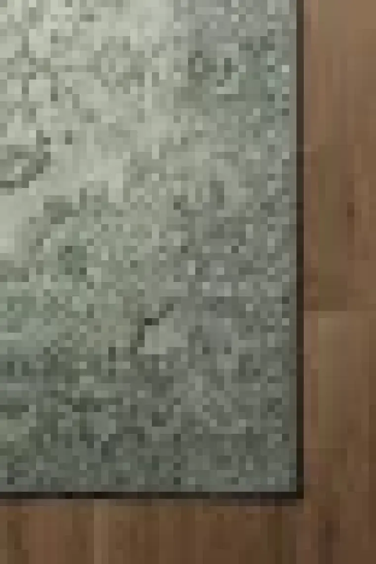 Artloop Blues Vintage Desenli Dokuma Taban Dekoratif Yeşil Halı AL 139