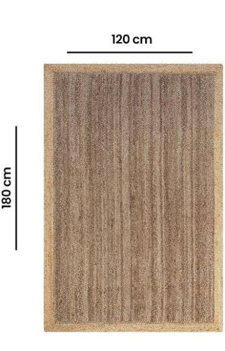 Natura El Dokuma Jüt Bohem Tarz Otantik Salon Oturma Odası Koridor Yatak Odası Natural Halı 00020A