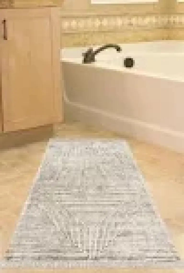 Alanur Home Eko Trend Djt Banyo Paspası Yıkanabilir Kaymaz Taban Mu134 Modern Kahve