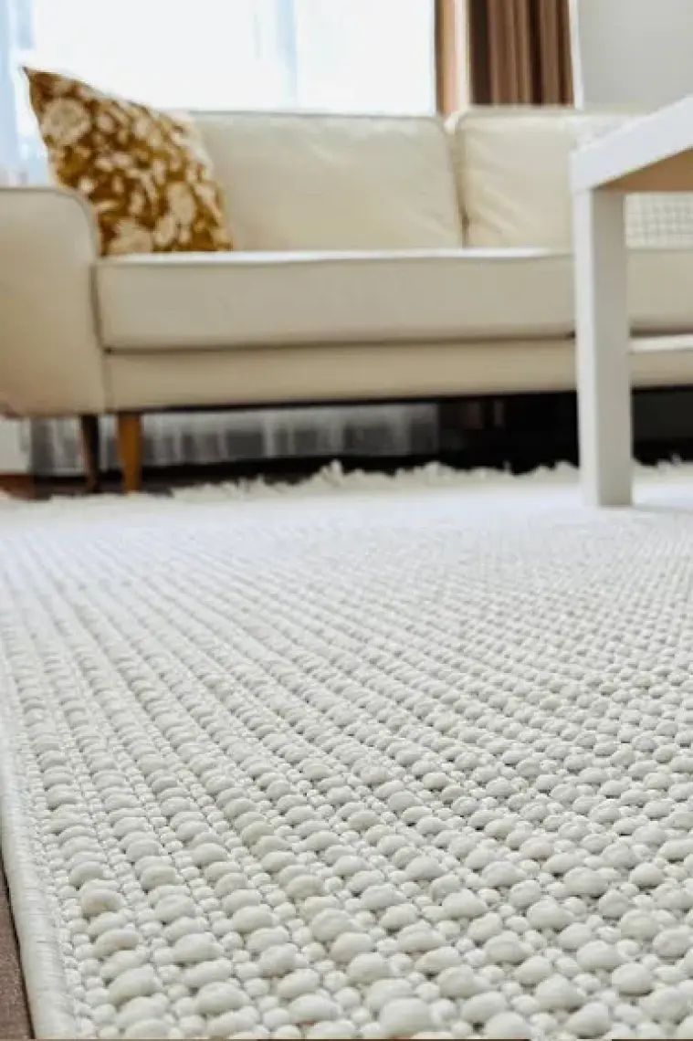Cool Halı Vera 1451 Krem Yumuşak Dokulu Halı Kilim Salon Mutfak Koridor Kesme Yolluk Dokuma Makine Halısı