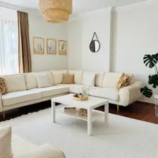 Cool Halı Vera 1451 Krem Yumuşak Dokulu Halı Kilim Salon Mutfak Koridor Kesme Yolluk Dokuma Makine Halısı