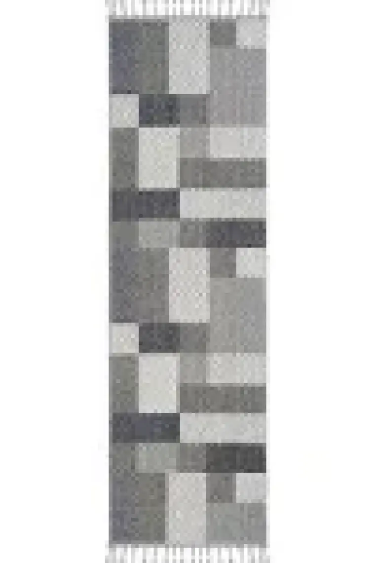Cool Halı Bress 1403 Gri Halı Salon Halısı Kesme Halı Yolluk Koridor Halısı Balkon Halısı Bukle Mutfak Halısı
