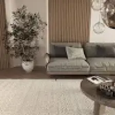 Cool Halı Elit 14 Bej Salon Halısı Bukle Iskandinav Halı Yolluk Etnik Mutfak Halısı Koridor Halısı