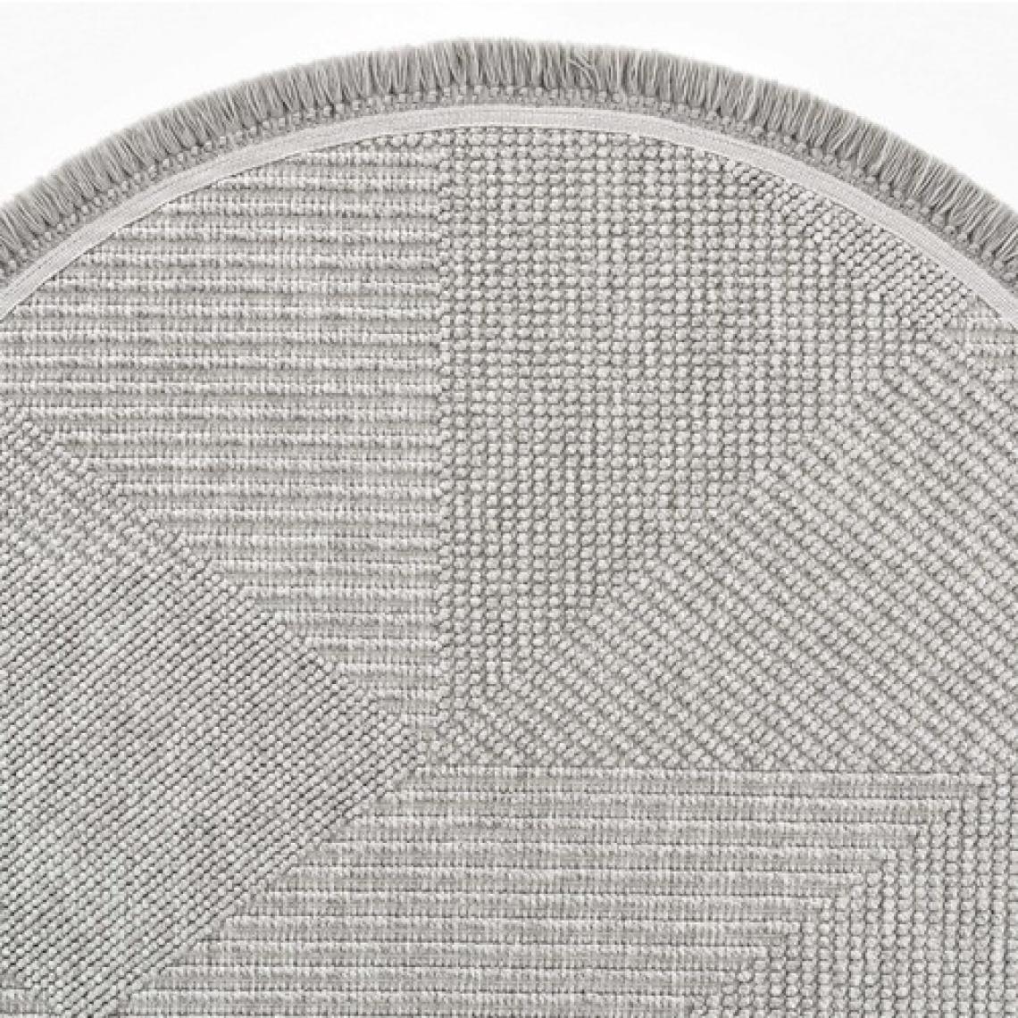 Cool Halı Vera 1456 Gri  Halı Kilim Yumuşak Dokulu Salon Halısı Mutfak Antre Yuvarlak Dokuma Makine Halısı