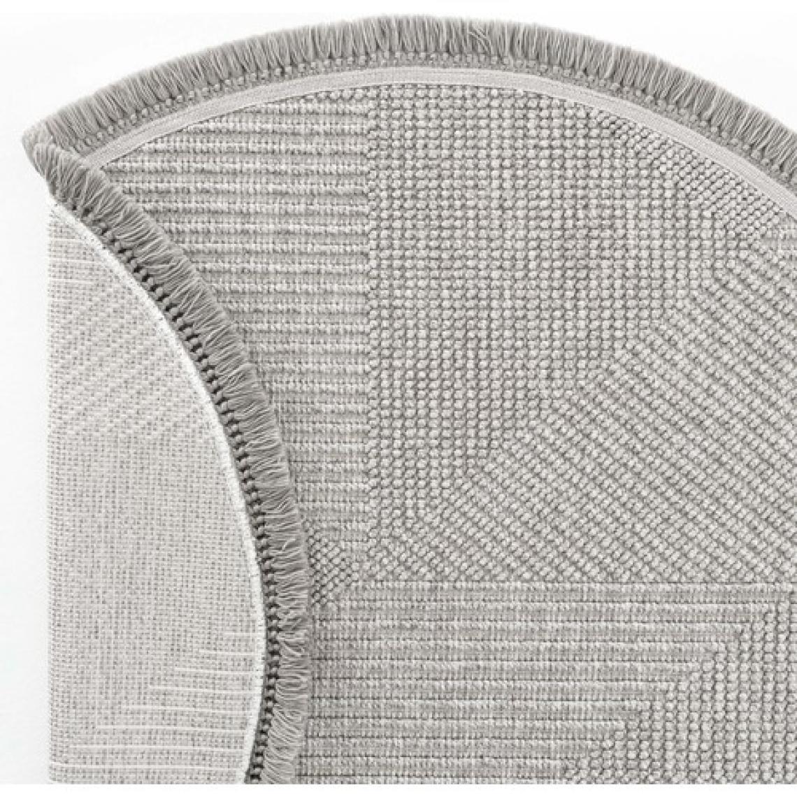 Cool Halı Vera 1456 Gri  Halı Kilim Yumuşak Dokulu Salon Halısı Mutfak Antre Yuvarlak Dokuma Makine Halısı