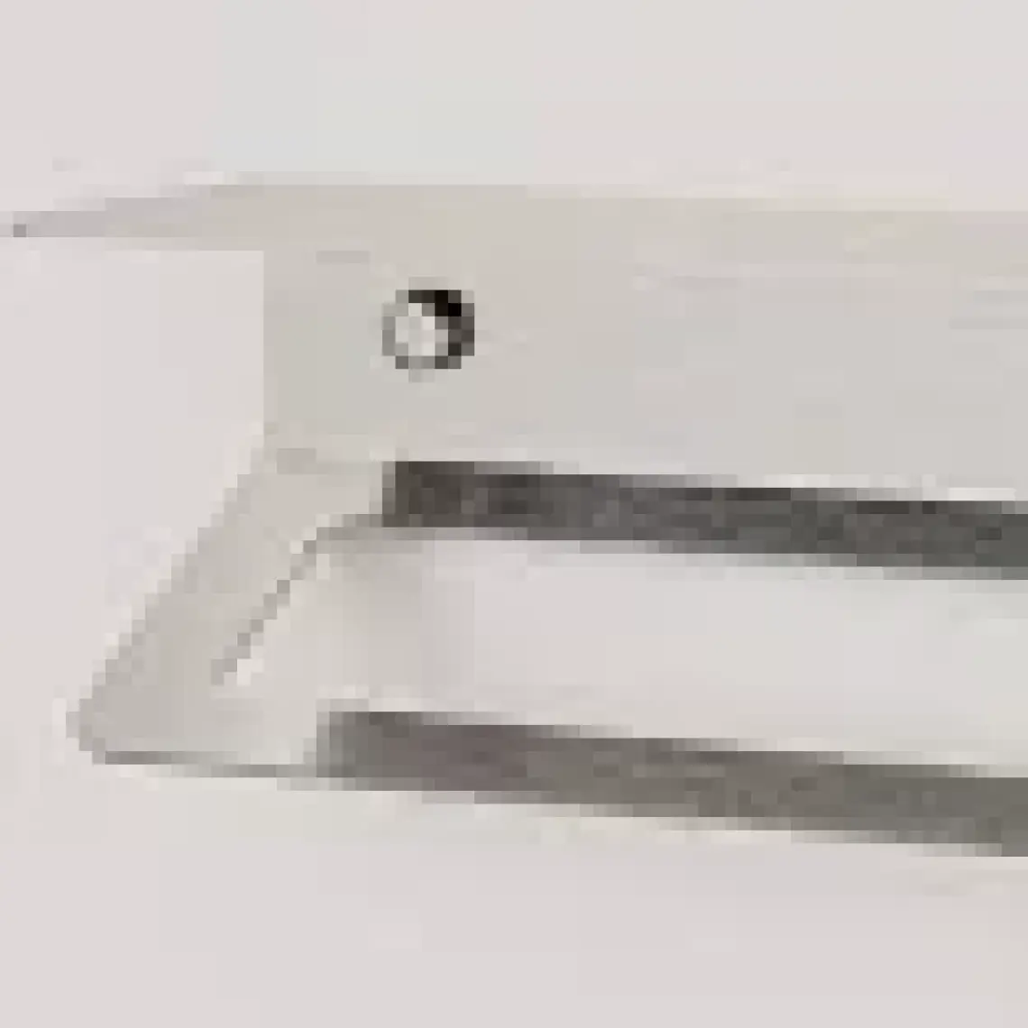 Zift Unique Ömür Boyu Paslanmaz Çelik Havlu Askısı, Satine , Raflı ve Yapışkanlı Havlu Tutacağı, Havluluk 30CM