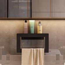 Lamizon Banyo Havlusu El Yüz Havlusu Banyo Havlu Askısı Raf 27CM