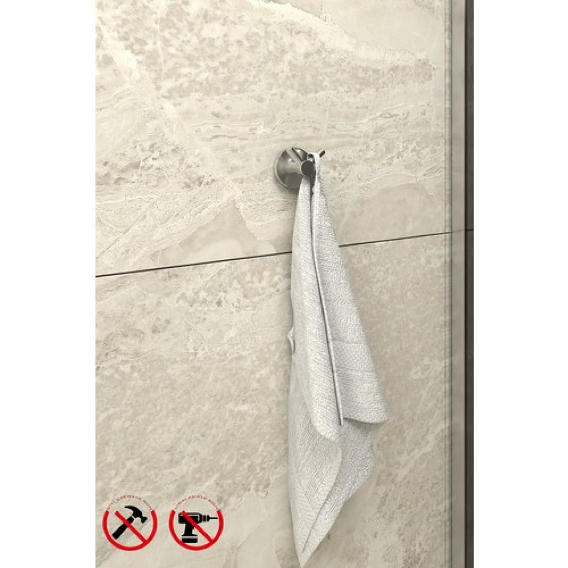 Alper Banyo Ceria Krom Eko Bornoz Askısı Bornoz Havluluk Ister Yapıştır Ister Montajla