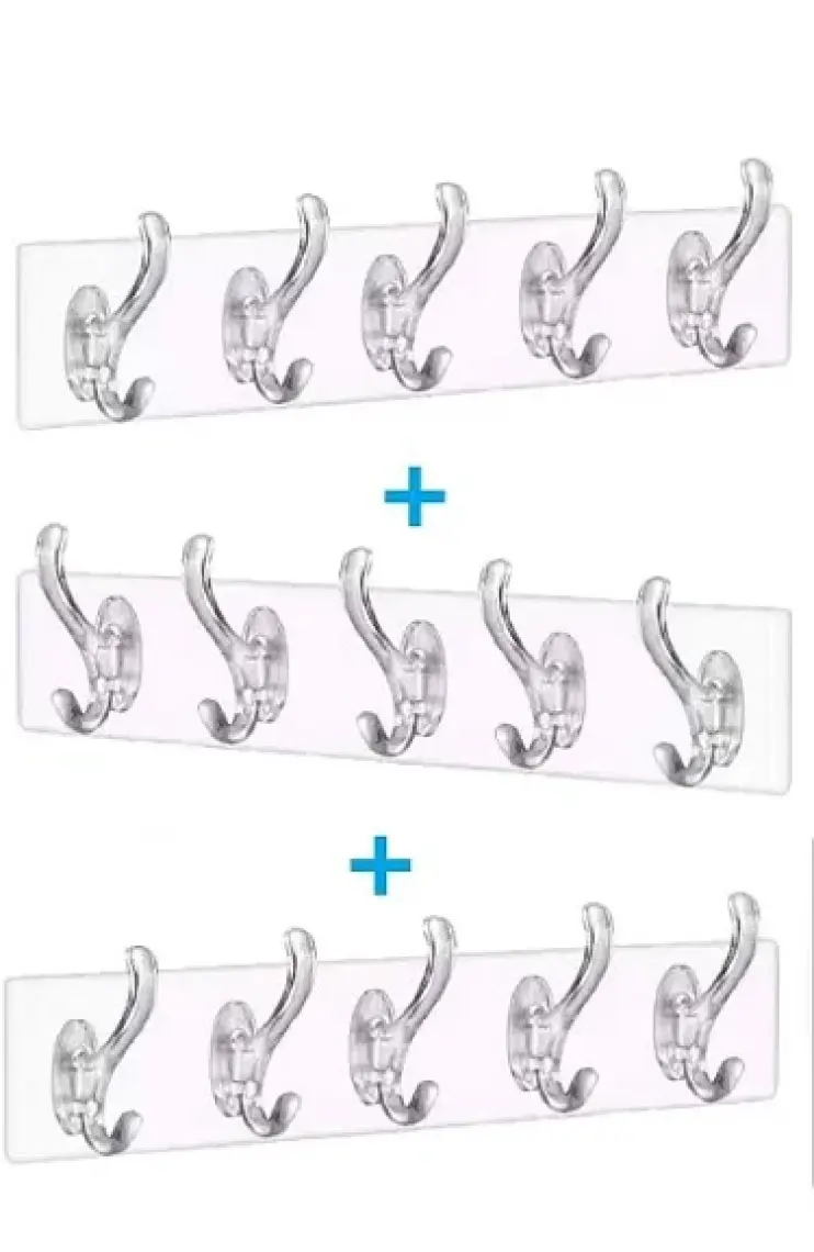 Baysa 3'lü Şeffaf Askılık