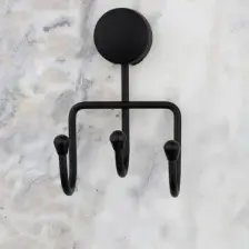 Alper Banyo Alper Banyo İris Krom Üçlü Banyo Havlu Askısı Havlu Asacağı İster Yapıştır İster Montajla