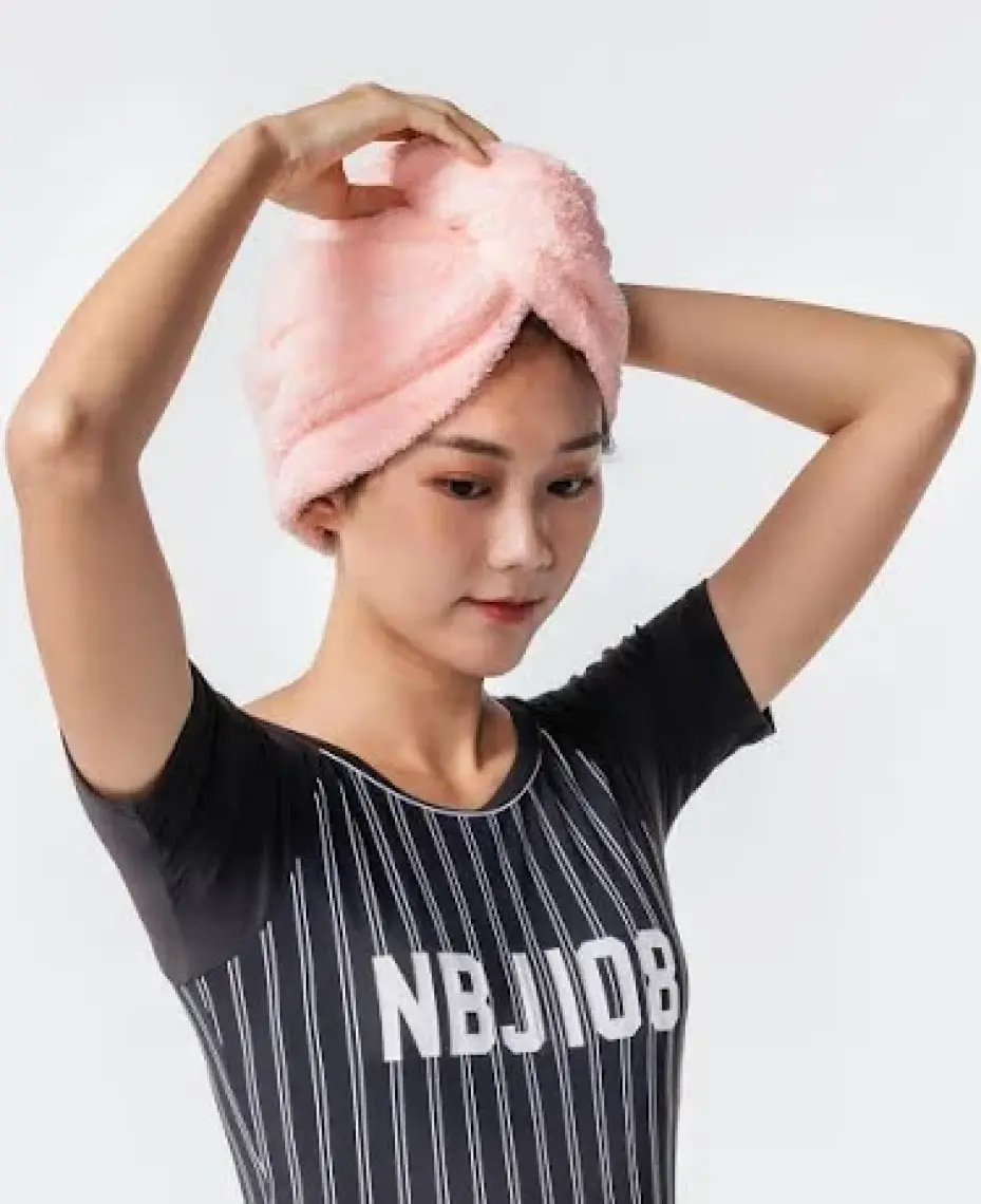 Nabaiji Mikrofiber Saç Havlusu Mavi Nabaıjı