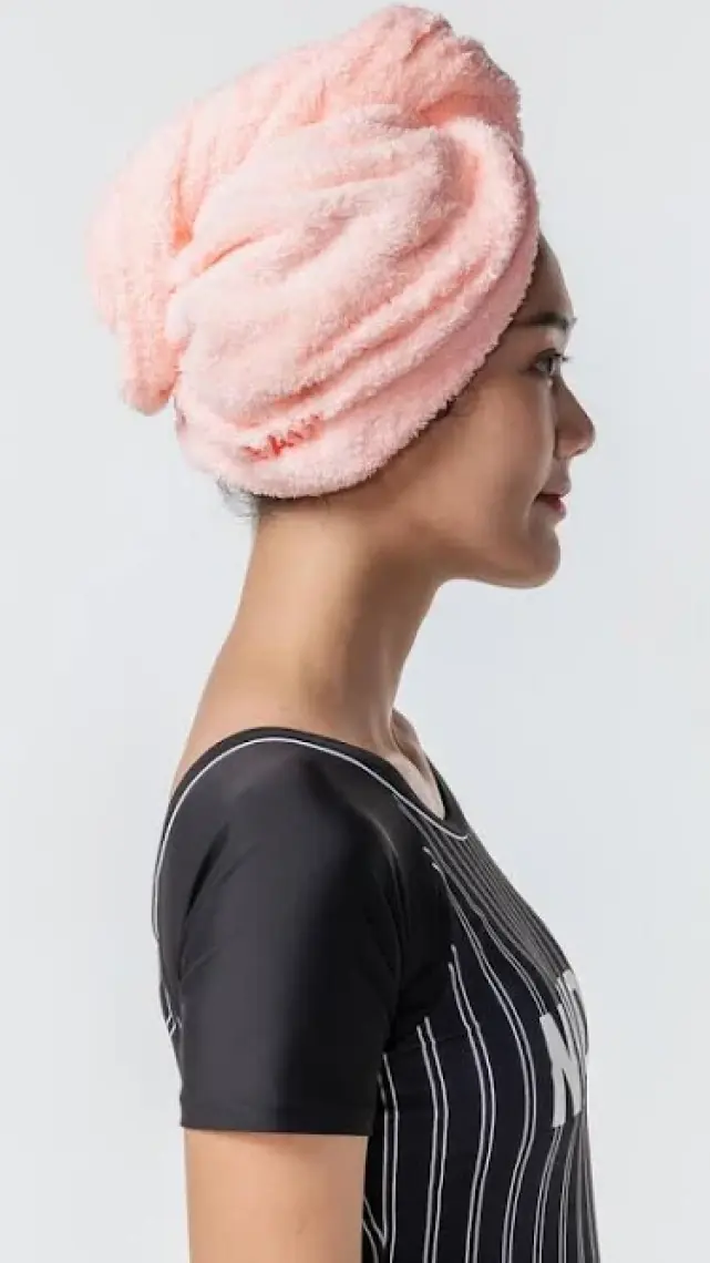 Nabaiji Mikrofiber Saç Havlusu Mavi Nabaıjı