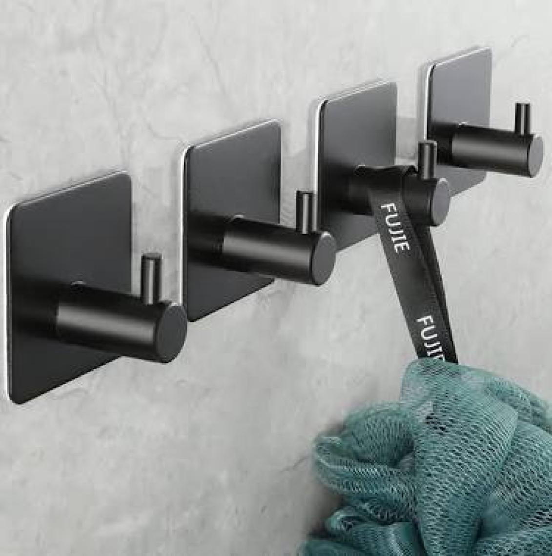 Zift Unique 2 Adet Paslanmaz Çelik İnox Banyo Askısı Bornoz Askısı Havlu Askısı Havluluk Paslanmaz Hooks