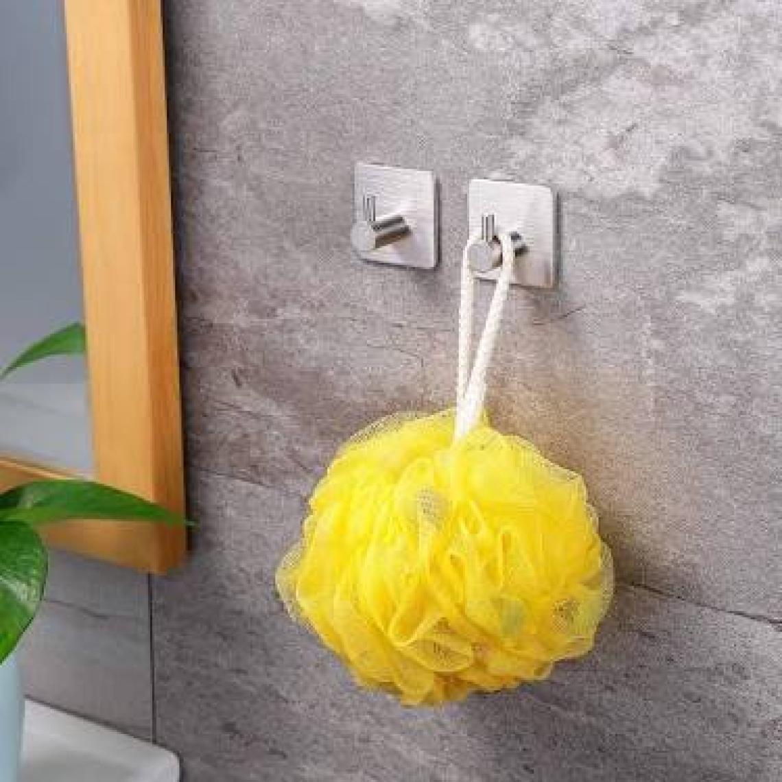 Zift Unique 2 Adet Paslanmaz Çelik İnox Banyo Askısı Bornoz Askısı Havlu Askısı Havluluk Paslanmaz Hooks