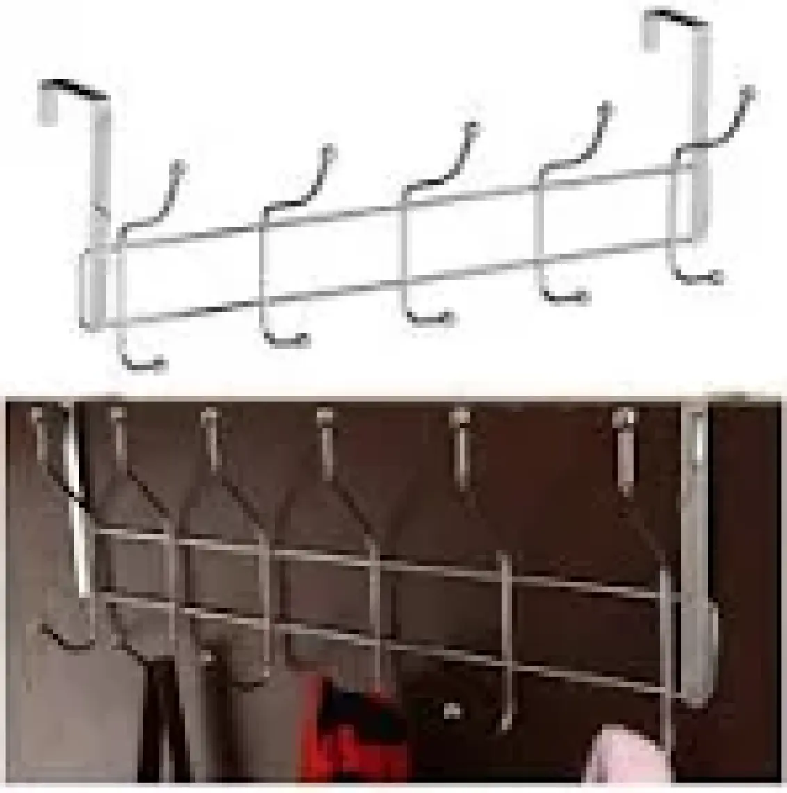 Helen's Kapı Arkası 12'li Metal Askı
