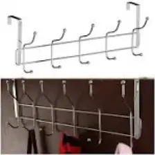 Helen's Kapı Arkası 12'li Metal Askı
